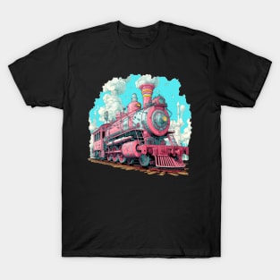 A Steam-Powered Train Adventure T-Shirt